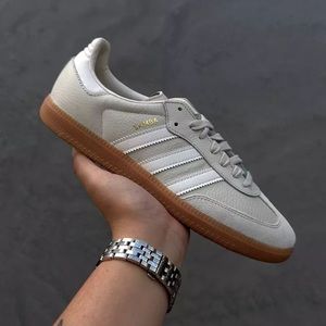 Adidas Samba OG Beige Aluminium Gum Sz 7